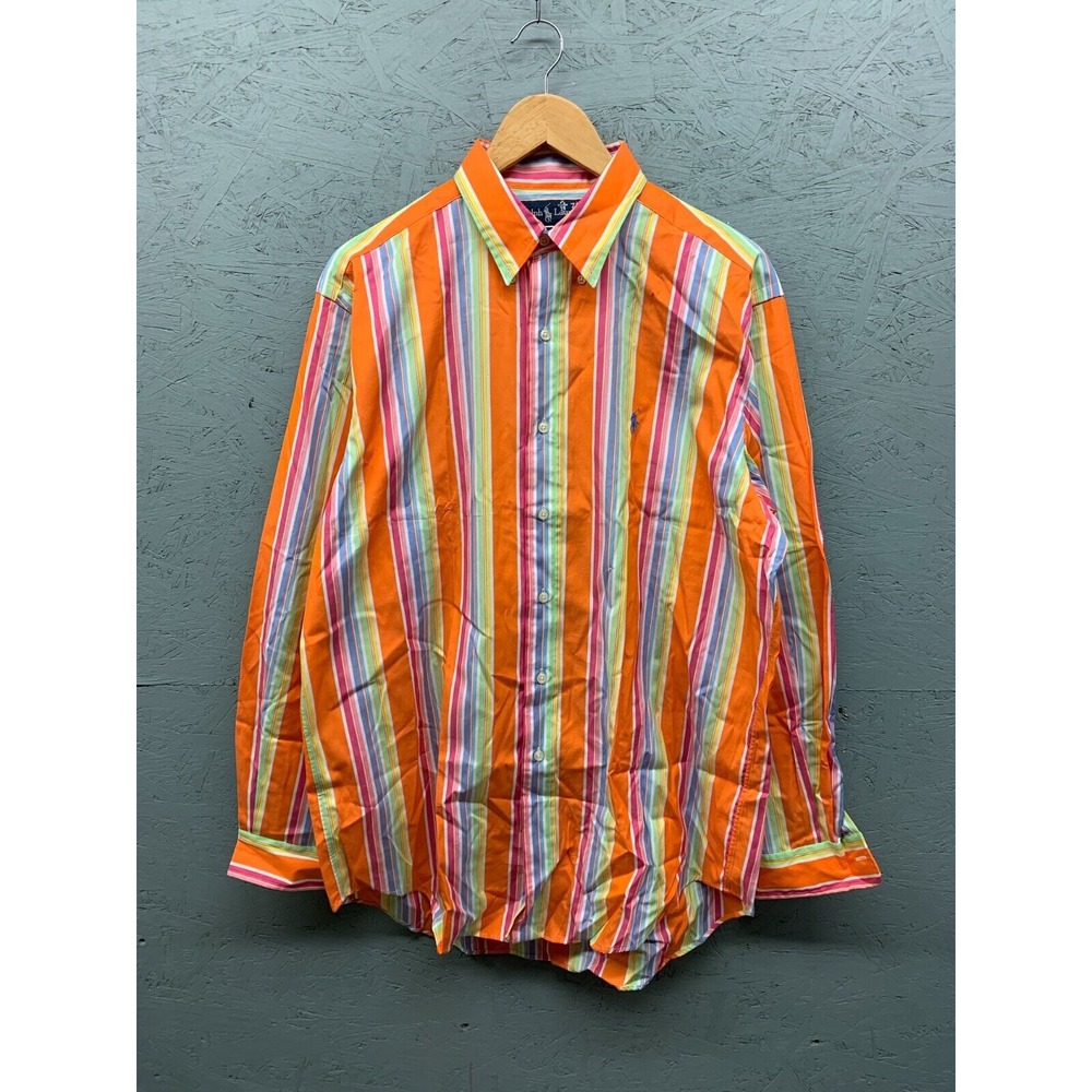 Ralph Lauren Multicolor Striped Casual Button Down Shirt